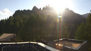 Archived webcam image showing Pian Pecei-Pra Martin lift - Fassa Valley on 14 Aug 2026 at 18:19