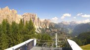 Archived webcam image showing Pian Pecei-Pra Martin lift - Fassa Valley on 14 Aug 2026 at 12:19