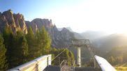 Archived webcam image showing Pian Pecei-Pra Martin lift - Fassa Valley on 26 Aug 2026 at 07:52