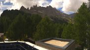 Archived webcam image showing Pian Pecei-Pra Martin lift - Fassa Valley on 26 Aug 2026 at 14:52
