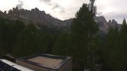 Archived webcam image showing Pian Pecei-Pra Martin lift - Fassa Valley on 26 Aug 2026 at 18:52
