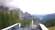 Archived webcam image showing Pian Pecei-Pra Martin lift - Fassa Valley on 18 Sep 2026 at 12:22