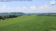 Archived webcam image showing Bad Endorf - View to Wendelstein on 23 Jun 2026 at 12:18