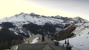 Archived webcam image showing Madesimo - Panorama Alps on 26 Feb 2026 at 18:23