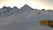 Archived webcam image showing Cervino Ski Paradise Panoramic view on 2 Apr 2026 at 07:51