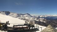 Archived webcam image showing Cervino Ski Paradise Panoramic view on 2 Apr 2026 at 12:51