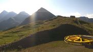 Archived webcam image showing Cervino Ski Paradise Panoramic view on 1 Jul 2026 at 08:41