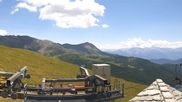 Archived webcam image showing Cervino Ski Paradise Panoramic view on 12 Jul 2026 at 14:10
