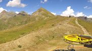 Archived webcam image showing Cervino Ski Paradise Panoramic view on 12 Jul 2026 at 16:10