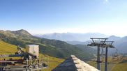 Archived webcam image showing Cervino Ski Paradise Panoramic view on 12 Jul 2026 at 18:10