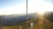 Archived webcam image showing Cervino Ski Paradise Panoramic view on 12 Jul 2026 at 20:10