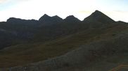 Archived webcam image showing Cervino Ski Paradise Panoramic view on 19 Aug 2026 at 06:54