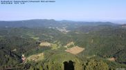 Archiviertes Webcam Bild: Buchkopfturm Schwarzwald - Blick nach Westen am 28.05.2026 um 08:37 Uhr