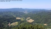 Archiviertes Webcam Bild: Buchkopfturm Schwarzwald - Blick nach Westen am 28.05.2026 um 12:37 Uhr