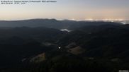 Archived webcam image showing Buchkopfturm - Black Forest - View to the West on 30 Jul 2026 at 04:04