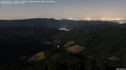 Archived webcam image showing Buchkopfturm - Black Forest - View to the West on 30 Jul 2026 at 00:04