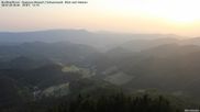 Archived webcam image showing Buchkopfturm - Black Forest - View to the West on 30 Jul 2026 at 20:04