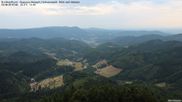 Archiviertes Webcam Bild: Buchkopfturm Schwarzwald - Blick nach Westen am 03.08.2026 um 07:24 Uhr