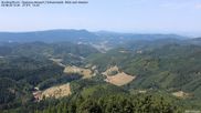 Archiviertes Webcam Bild: Buchkopfturm Schwarzwald - Blick nach Westen am 03.08.2026 um 12:24 Uhr