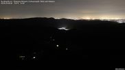 Archived webcam image showing Buchkopfturm - Black Forest - View to the West on 20 Sep 2026 at 00:24