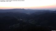 Archiviertes Webcam Bild: Buchkopfturm Schwarzwald - Blick nach Westen am 26 Feb 2026 um 18:27 Uhr