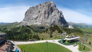 Archived webcam image showing Val Gardena: Top station Ciampinoi on 14 Jun 2026 at 10:05