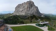 Archived webcam image showing Val Gardena: Top station Ciampinoi on 15 Jun 2026 at 10:43
