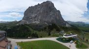 Archived webcam image showing Val Gardena: Top station Ciampinoi on 15 Jun 2026 at 12:43