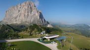 Archived webcam image showing Val Gardena: Top station Ciampinoi on 2 Aug 2026 at 08:06