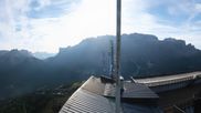 Archived webcam image showing Val Gardena: Top station Ciampinoi on 18 Sep 2026 at 08:49