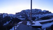 Archived webcam image showing Val Gardena: Top station Ciampinoi on Feb 26, 2026 at 6:09 AM