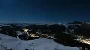 Archived webcam image showing Val Gardena: Top station Ciampinoi on Feb 26, 2026 at 12:09 AM