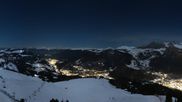 Archived webcam image showing Val Gardena: Top station Ciampinoi on 26 Feb 2026 at 20:42