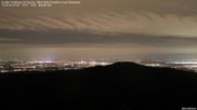 Archiviertes Webcam Bild: Feldberg - Blick über Frankfurt nach Südosten am 12.04.2026 um 22:49 Uhr