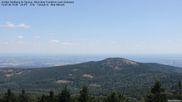 Archiviertes Webcam Bild: Feldberg - Blick über Frankfurt nach Südosten am 12.07.2026 um 14:28 Uhr