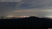 Archiviertes Webcam Bild: Feldberg - Blick über Frankfurt nach Südosten am 27.08.2026 um 00:59 Uhr