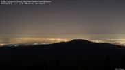 Archiviertes Webcam Bild: Feldberg - Blick über Frankfurt nach Südosten am 26 Feb 2026 um 20:18 Uhr