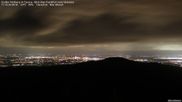 Archiviertes Webcam Bild: Feldberg - Blick über Frankfurt nach Südosten am 11.10.2026 um 00:07 Uhr