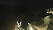 Archived webcam image showing Panoramic view Pointe Helbronner (11,358 ft) on 28 May 2026 at 00:08
