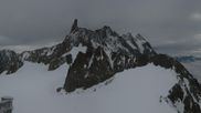 Archived webcam image showing Panoramic view Pointe Helbronner (11,358 ft) on 6 Jun 2026 at 08:56