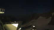 Archived webcam image showing Panoramic view Pointe Helbronner (11,358 ft) on 30 Jul 2026 at 04:40
