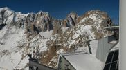 Archiviertes Webcam Bild: Courmayeur: Rundblick Pointe Helbronner am 29.10.2026 um 10:47 Uhr
