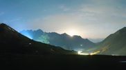 Archived webcam image showing Kühtai - Top station Wiesbergbahn on 21 Jun 2026 at 00:25