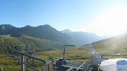 Archived webcam image showing Kühtai - Top station Wiesbergbahn on 12 Jul 2026 at 07:38