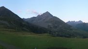 Archived webcam image showing Kühtai - Top station Wiesbergbahn on 9 Aug 2026 at 06:28
