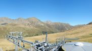 Archived webcam image showing Kühtai - Top station Wiesbergbahn on 23 Sep 2026 at 12:34