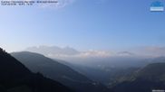 Archiviertes Webcam Bild: Gummer - Blick nach Südosten am 12.07.2026 um 07:24 Uhr