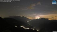 Archiviertes Webcam Bild: Gummer - Blick nach Südosten am 12.07.2026 um 00:24 Uhr