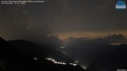 Archiviertes Webcam Bild: Gummer - Blick nach Südosten am 12.07.2026 um 02:24 Uhr