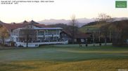 Archived webcam image showing Hanusel Hof in the Allgäu Region on 24 Apr 2026 at 06:57